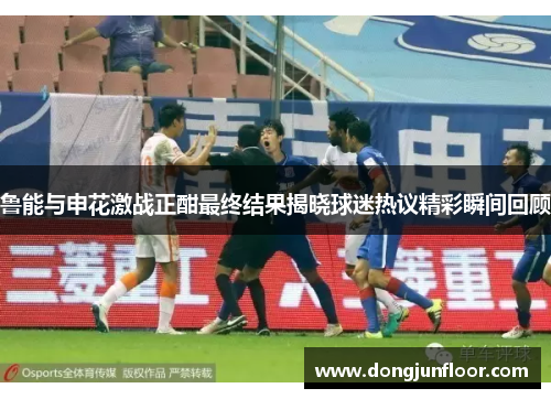 鲁能与申花激战正酣最终结果揭晓球迷热议精彩瞬间回顾